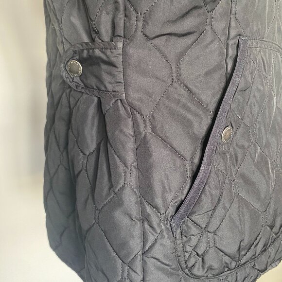 EUC EDDIE BAUER Black Jacket sz M - Picture 7 of 7